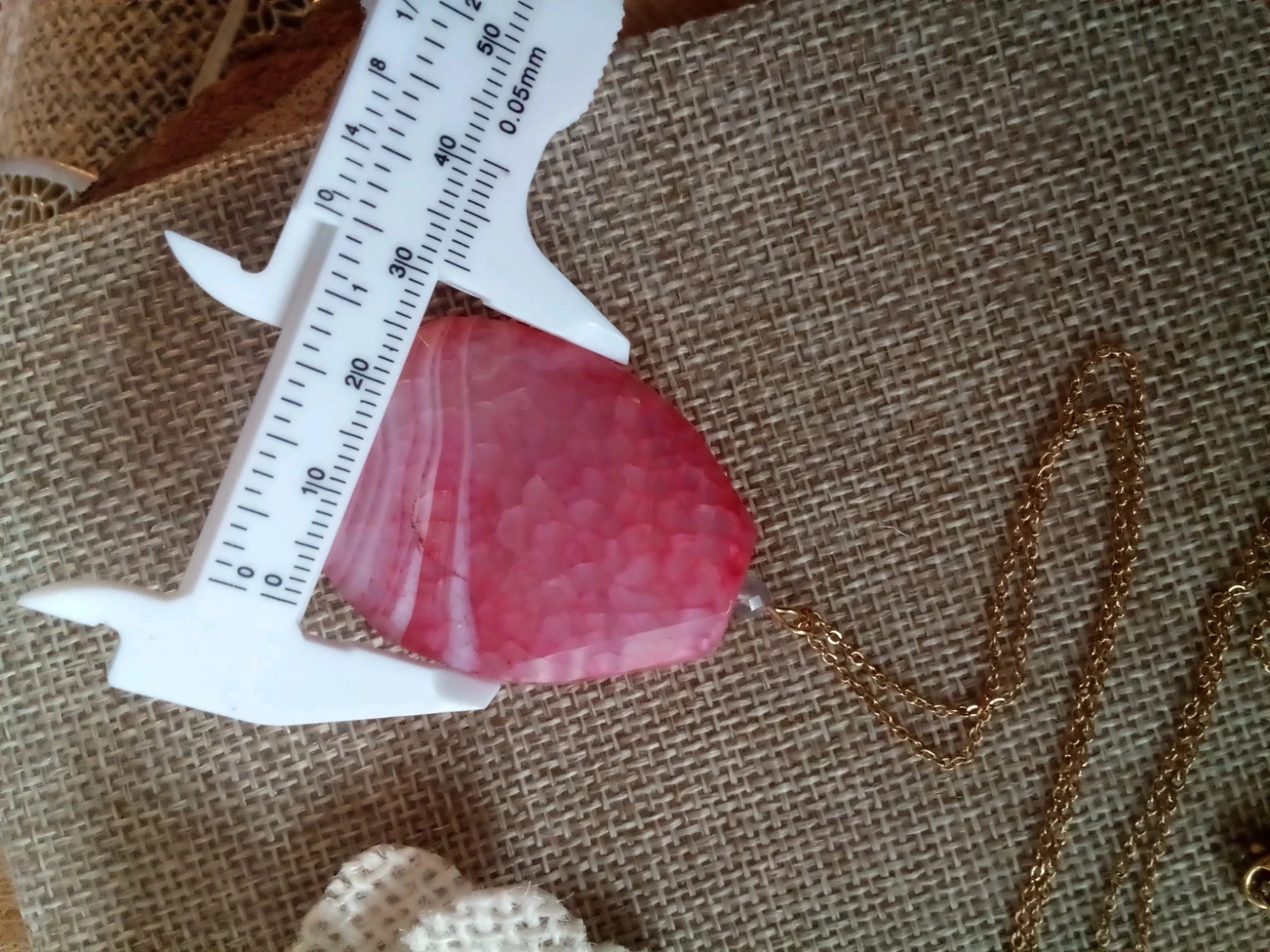 Collier en pierre d'agate – photo 4